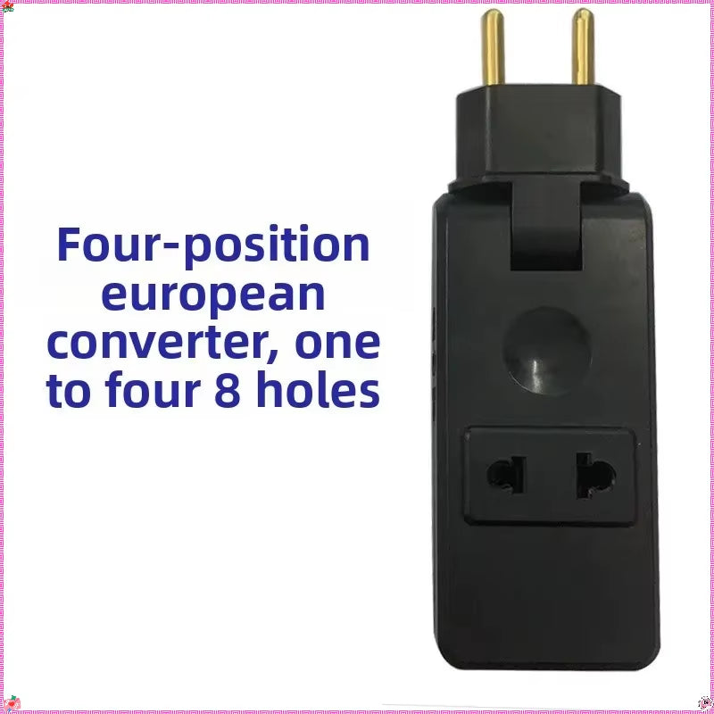 Electrical Outlet Extender Flat Plug Power Strip Features Rotates Power Outlets Extender Use behind Sofas Nightstands Desk