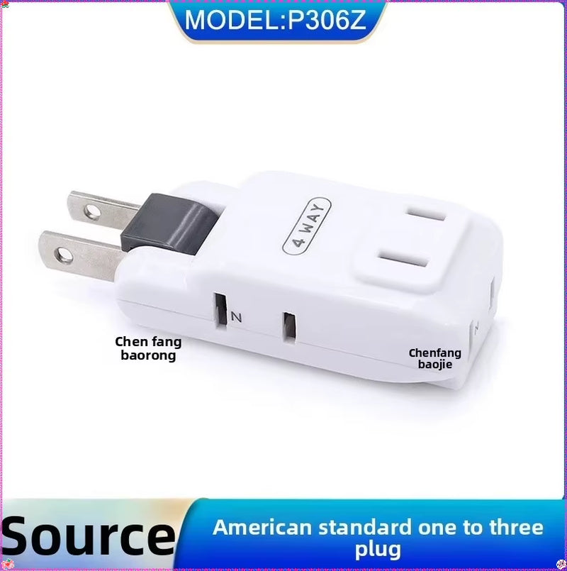 Electrical Outlet Extender Flat Plug Power Strip Features Rotates Power Outlets Extender Use behind Sofas Nightstands Desk