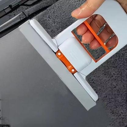 Desktop Window Cleaner Car Cleaning Tool Multifunctional Handheld Mop Mini Foldable Desktop Mop Hands-Free Washing Sponge Mop