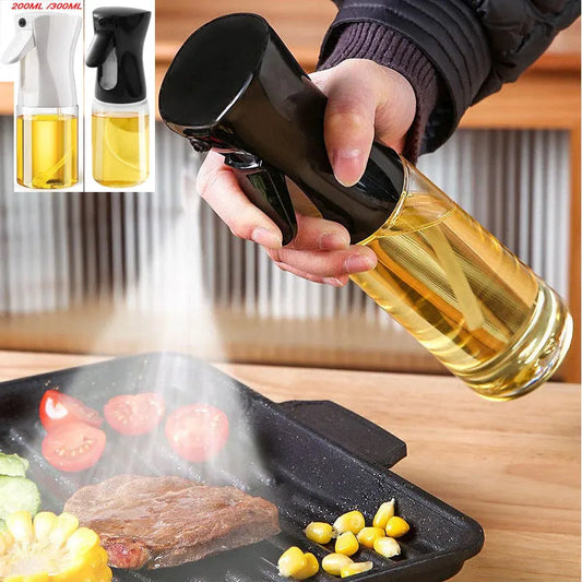 200/300Ml Oil Spray Bottle Kitchen BBQ Cooking Olive Oil Dispenser Camping Baking Empty Vinegar Soy Sauce Sprayer Containers
