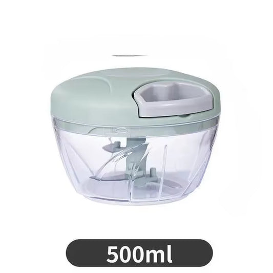 1PC Manual Vegetable Slicer, Manual Rope Food Processor, Kitchen Chopper for Salads, Garlic and Onion Vegetable Slicer